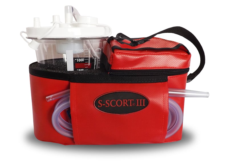 S-SCORT III portable suction for ems