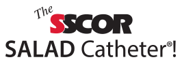 the-sscor-salad-catheter-logo